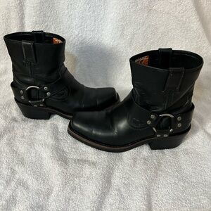 Harley-Davidson Black Combat & Moto Boots